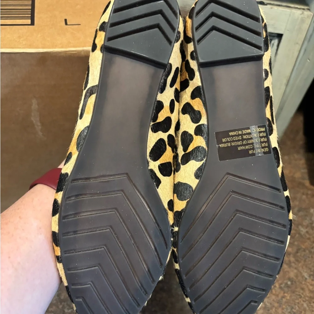 Leopard Print Women's Loafers